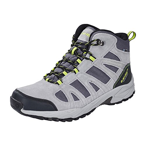 Hitec - Bota Senderismo y Trekking Alto II Mid WP Hi-Tec Unisex-Adulto Beige 45
