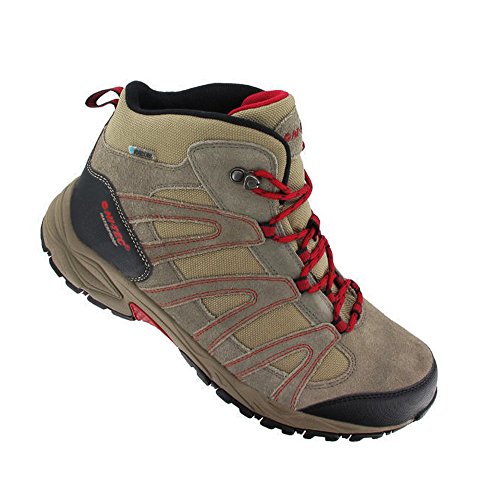 Hitec - Bota Senderismo y Trekking Alto II Mid WP Hi-Tec Unisex-Adulto Beige 45