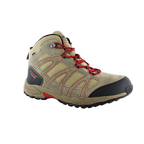 Hitec - Bota Senderismo y Trekking Alto II Mid WP Hi-Tec Unisex-Adulto Beige 45