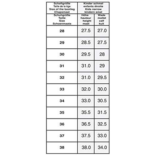 HKM 4502 - Botas de equitación para niños, color negro, talla 36 EU