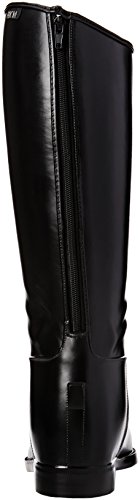 HKM Kurz & Weit mit Reißverschluß Botas de Equitación, Mujer, Negro, 37 EU