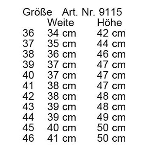 HKM Sevilla Teddy 9115 - Botas de equitación de piel, longitud estándar y ancha, unisex, talla 36-46