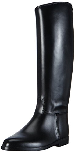 Hkm Standard mit Reißverschluß Botas de Equitación, Hombre, Negro (Black), 43 EU
