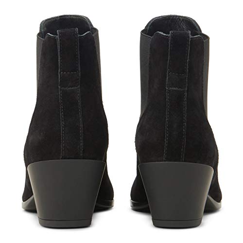 Hogan - Botas de mujer Texano negro de ante - HXW4010W890 BYEB999 - Talla Negro Size: 37 EU