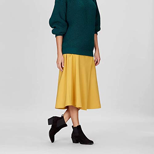 Hogan - Botas de mujer Texano negro de ante - HXW4010W890 BYEB999 - Talla Negro Size: 37 EU