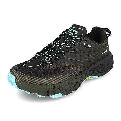 Hoka One One Speedgoat 4 GTX Womens - Anthracite Dark Gull Grey - 5 UK