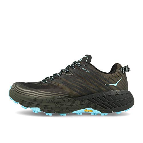 Hoka One One Speedgoat 4 GTX Womens - Anthracite Dark Gull Grey - 5 UK
