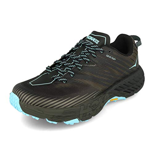 Hoka One One Speedgoat 4 GTX Womens - Anthracite Dark Gull Grey - 5 UK