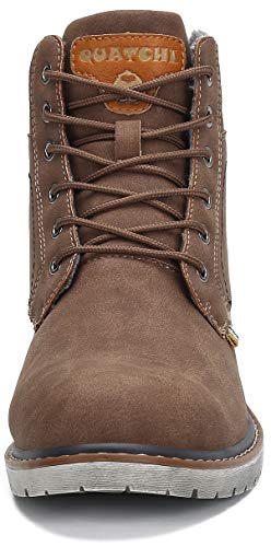 Hombre Botas de Nieve Al Aire Libre Senderismo Impermeables Deportes Trekking Zapatos Invierno Forro Piel Sneakers Calientes Botines