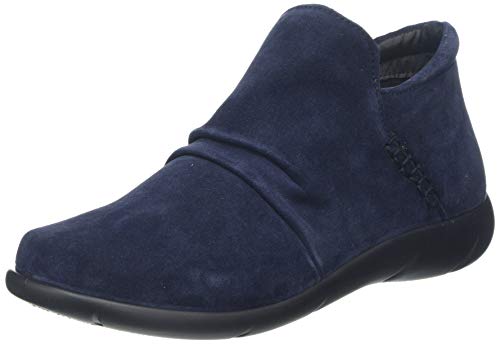 Hotter Marly, Botas Efecto Arrugado Mujer, Azul (Navy 30), 41.5 EU