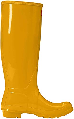 Hunter High Wellington Boots, Botas de Agua Mujer, Amarillo (Yellow Ryl), 37 EU