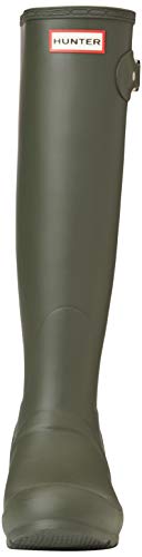 Hunter High Wellington Boots, Botas de Agua Mujer, Verde (Dark Green/dov), 37 EU