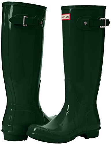 Hunter High Wellington Boots, Botas de Agua Mujer, Verde (Green HGR), 38 EU