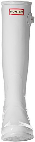 Hunter High Wellington Boots, Botas de Agua para Mujer, Blanco (White Wht), 36 EU