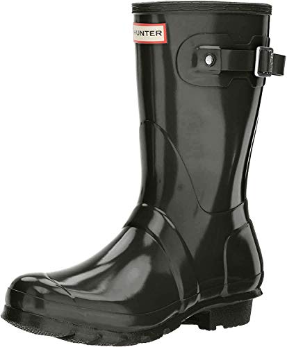 Hunter Low Wellington Boots, Botas Mujer, Verde Dark Green Dov, 38 EU