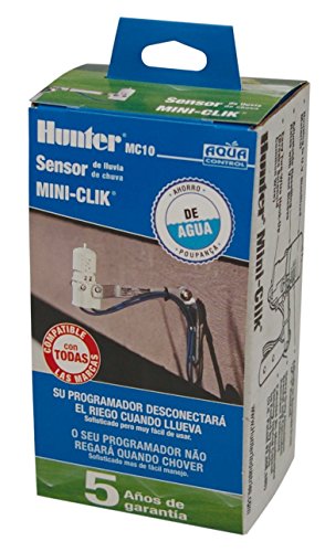 Hunter MC10 - Sensor de lluvia, color blanco