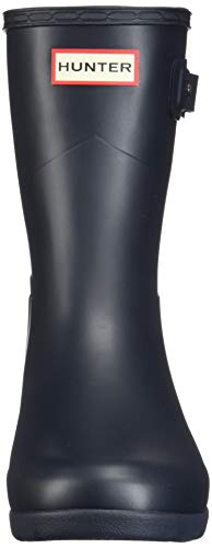 Hunter Original Mujer Azul Marino Refined Short Botas de Goma-UK 8