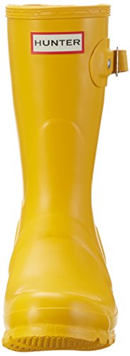 Hunter Original Short Wellington Boots, Botas Mujer, Amarillo, 37 EU