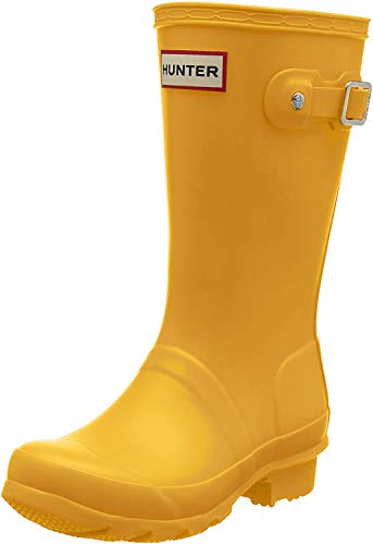 Hunter Wellington Boots, Botas de Agua Niñas, Amarillo (Yellow Ryl), 31 EU