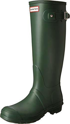 Hunter Wellington Boots, Botas de Lluvia para Mujer, Verde Hunter Grün, 38 EU