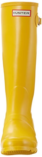 Hunter Wellington Boots, Botines para Mujer, Amarillo (Yellow/ryl), 37 EU
