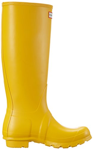 Hunter Wellington Boots, Botines para Mujer, Amarillo (Yellow/ryl), 37 EU