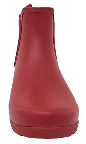 Hunter Women Original Chelsea WFS1017RMA SCT, botas de agua color rojo escarlata, 37