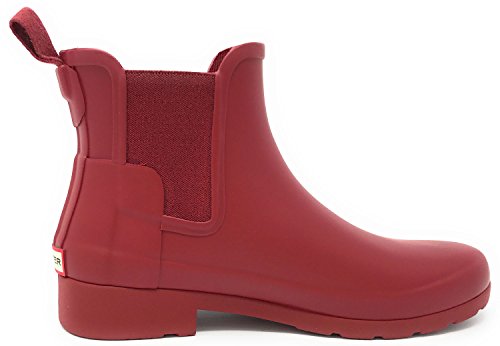 Hunter Women Original Chelsea WFS1017RMA SCT, botas de agua color rojo escarlata, 37