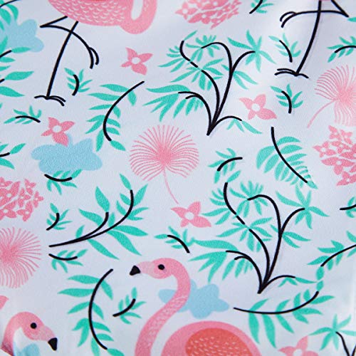 Idgreatim Pantalones cortos para niñas, pantalones cortos, de secado rápido, para playa, para correr, para playa, para deporte, informal, para verano, con cordón, 4 a 9 años