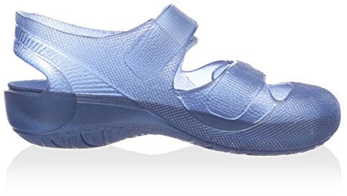 Igor Bondi, Sandalia con Pulsera Unisex niño, Azul (Translúcido Azul), 27 EU