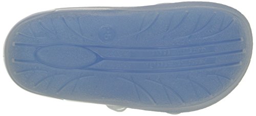 IGOR Bondi, Sandalias con Correa de Tobillo Unisex Niños, Blanco (Tr. White / Plantilla Turquesa), 24 EU