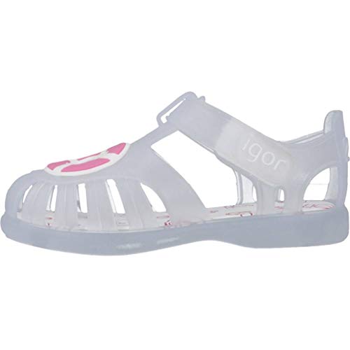 Igor Sandalias Chanclas S10249 para Niñas Blanco 22 EU