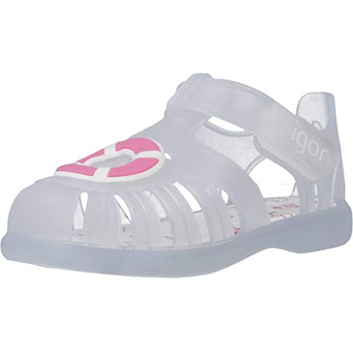 Igor Sandalias Chanclas S10249 para Niñas Blanco 22 EU