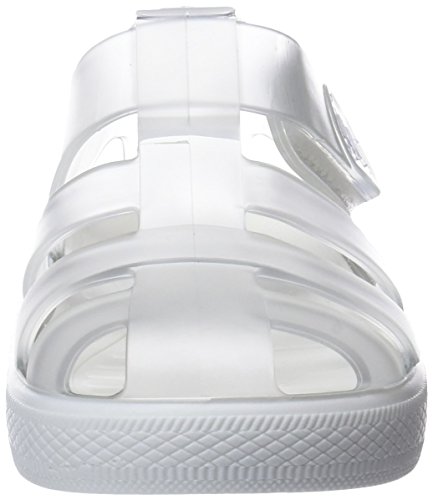 Igor Star, Sandalia con Pulsera Unisex niño, Transparente (Translúcido Blanco), 19 EU
