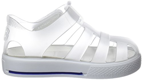 Igor Star, Sandalia con Pulsera Unisex niños, Transparente (Translúcido Blanco), 25 EU