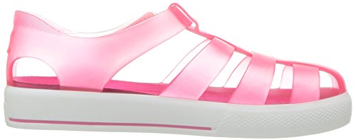 IGOR Star Transparente, Sandalia S10171 con Pulsera Unisex Niños Fucsia (23)