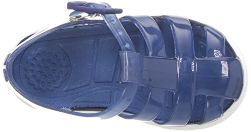 Igor Tenis, Sandalia con Pulsera Unisex niños, Azul (Cristal Marino), 20 EU