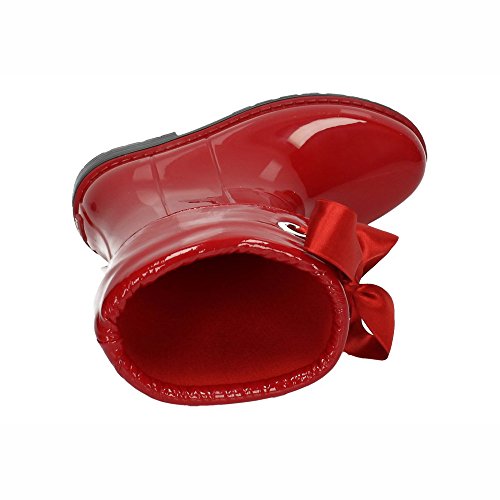 IGOR W10114005 Bota DE Agua CAMPERA Charol Rojo NIÑA
