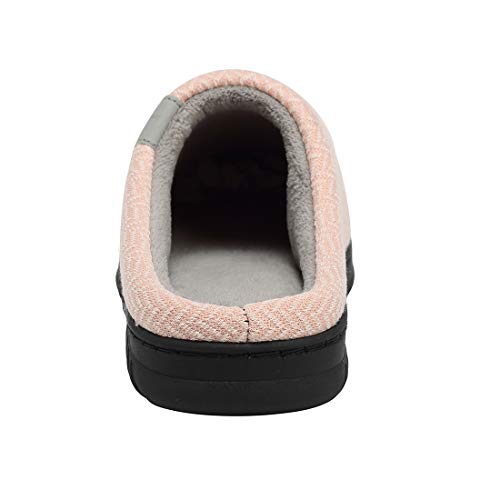 incarpo Zapatillas Casa Mujer Lana de Coral Zapatillas de Estar por Casa Antideslizante Pantuflas de Interior y Exterior Cálido y Confortable Zapatillas-Rosa-38/39 EU