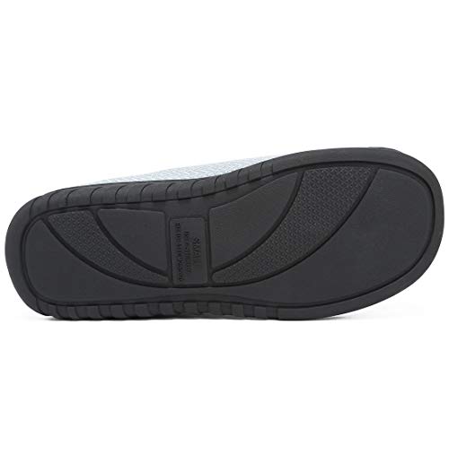 incarpo Zapatillas Casa Mujer Lana de Coral Zapatillas de Estar por Casa Antideslizante Pantuflas de Interior y Exterior Cálido y Confortable Zapatillas-Azul-40/41 EU