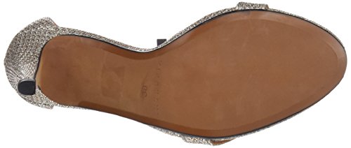 Intropia P969SAN06507, Sandalia con Pulsera para Mujer, Plateado (Plata 605), 39 EU