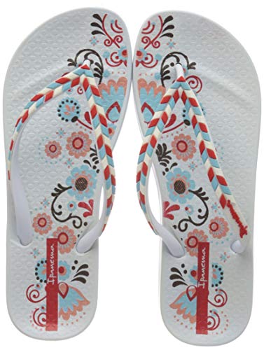Ipanema Anat Lovely X Fem, Chanclas Mujer, Multicolor (White/White 9123.0), 38 EU