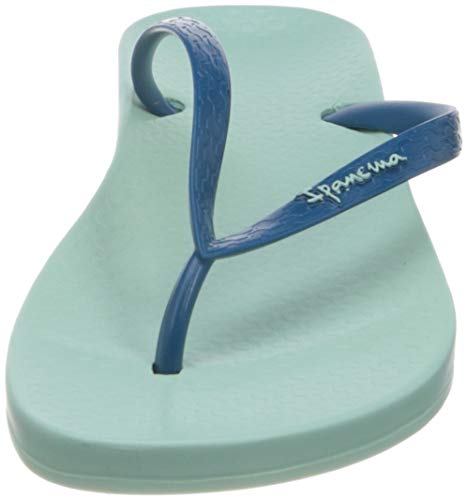 Ipanema Anatomica Tan Fem, Chanclas Mujer, Multicolor (Green/Blue 8974.0), 39 EU