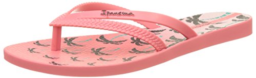 Ipanema Bossa Print Fem, Chanclas para Mujer, Rose Pink, 35/36 EU