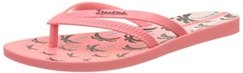 Ipanema Bossa Print Fem, Chanclas para Mujer, Rose Pink, 39/40 EU