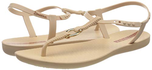 Ipanema Charm VII Sand Fem, Sandalias con Tira Vertical Mujer, Multicolor (Beige/Beige 8778.0), 37 EU