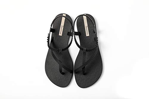 Ipanema Class Wish Fem, Sandalias Planas Mujer, Negro, 40 EU