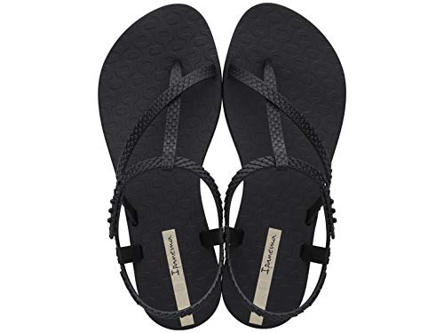 Ipanema Class Wish Fem, Sandalias Planas Mujer, Negro, 40 EU