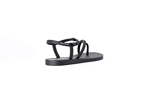 Ipanema Class Wish Fem, Sandalias Planas Mujer, Negro, 40 EU