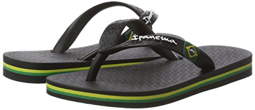 Ipanema Classic Brasil II Kids, Chanclas, Color Negro 8041, 31.5 EU